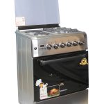 BlueFlame diamond cooker 2 gas & 2 electric plates - D6022ERF 60x60cm