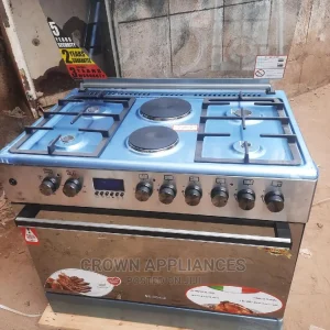 Blueflame Electric Cooker Plus Oven 9042ERF 4×2 – INOX – Silver - Image 2