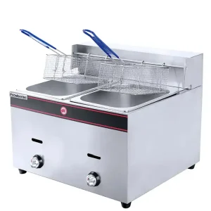 Double Gas Deep Fryer 12 Litres