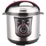 EM-MPC-1047 Electric Pressure Cooker 6.0L 1600watts - Grey, Black