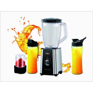 Electro Masters EM-BL-1074 4 in 1 Smooth Blender, 1 Litre - Grey