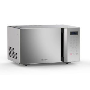 Hisense H20MOMMI Microwave Oven, 20 Litre - Mirror Silver