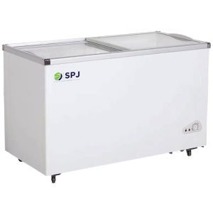 Generic 445 Litres Curved Glass Top Chest Freezer spj