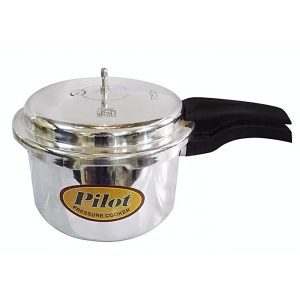 Medium Pressure Cooker – Silver