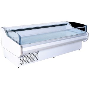 Commercial Supermarket Fresh Meat Showcase Freezer, Meat Chiller Display.