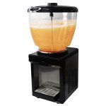 Single 25L Bowl Refrigerated Juice Beverage Dispenser.