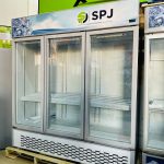 SPJ 1500ltrs 3way Door Chiller Display Refrigerator