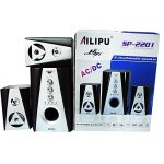 Ailipu SP-2282 – 2.1 Multimedia Sub Woofer AC/DC – Black