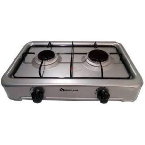 Blueflame Double Gas Top Burner - Black & Grey