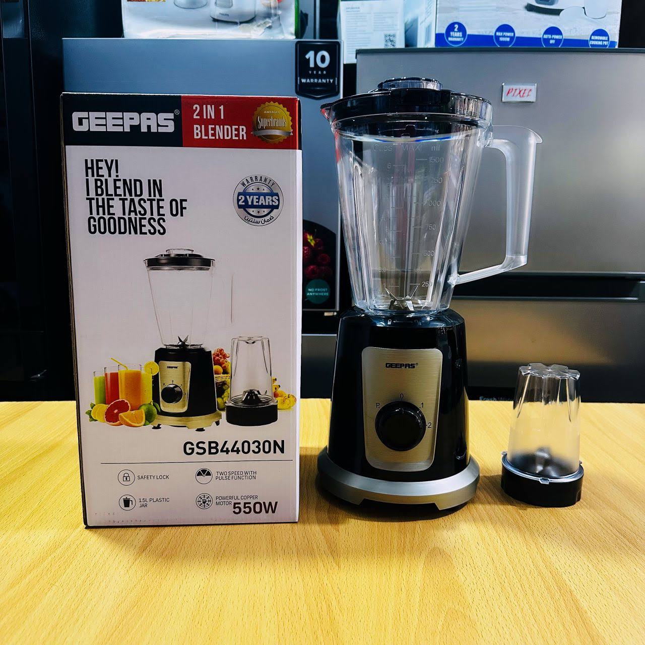 Geepas 2in1 Multi-functional Blender