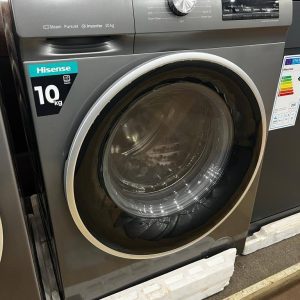 Hisense 10Kg Front Loading Washing Machine.