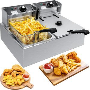 Hoffman Electric Deep Fryer Double 12litres