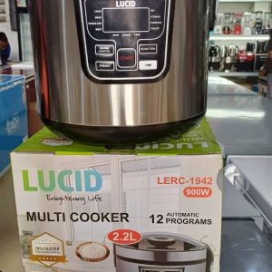 Lucid Electric Pressure Cooker 2.2 Litres LERC-1942