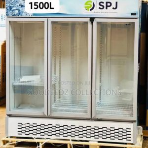 SPJ 1500ltrs 3Door Chiller Display Fridge.