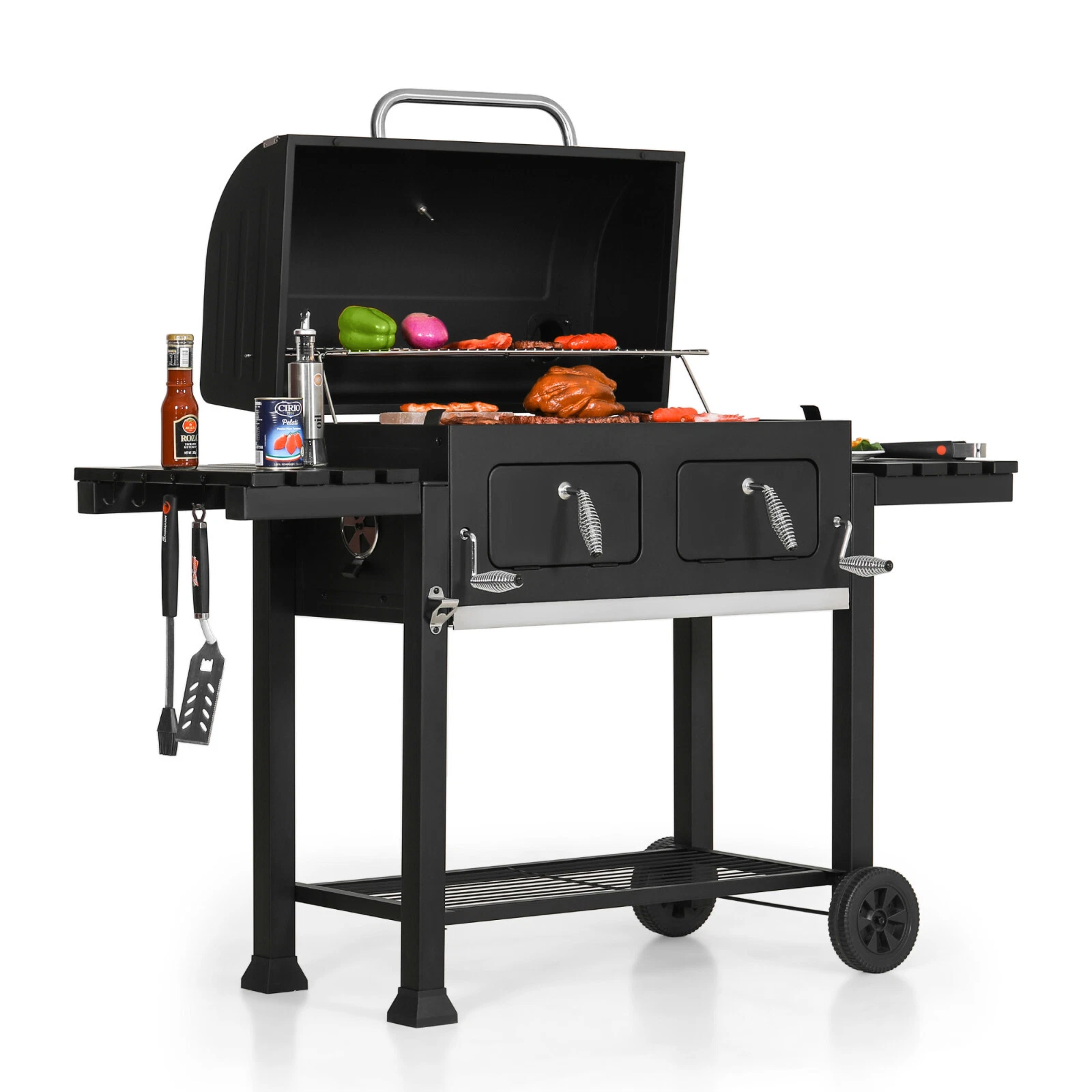 BBQ Charcoal Grill Outdoor Portable Barbecue Grill. - Image 3