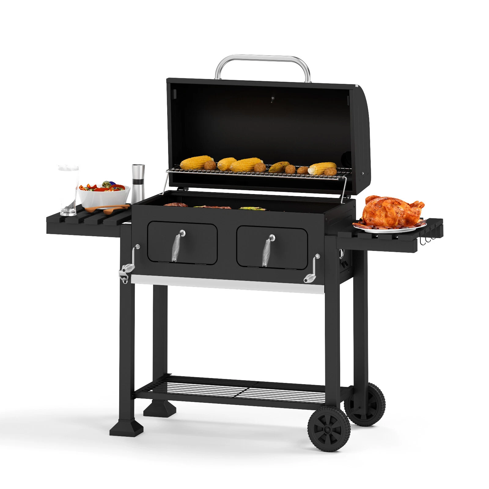 BBQ Charcoal Grill Outdoor Portable Barbecue Grill. - Image 2