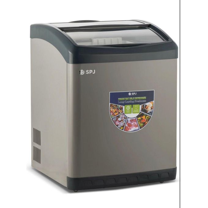 SPJ 215L Ice Cream Showcase Deep Freezer.