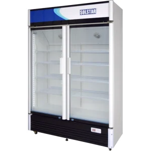 SOLSTAR 2 Door Showcase Chiller 900L